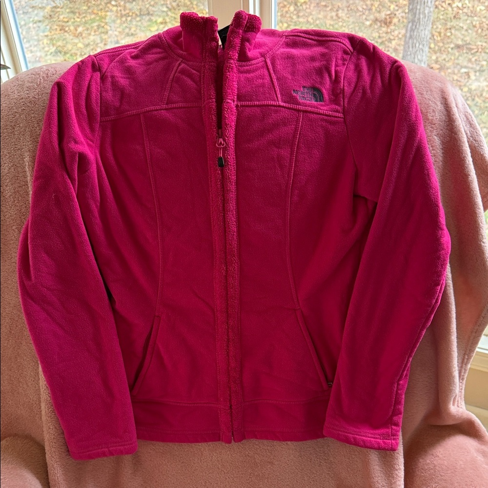 The North Face Women's Bright Pink Fleece Jacket